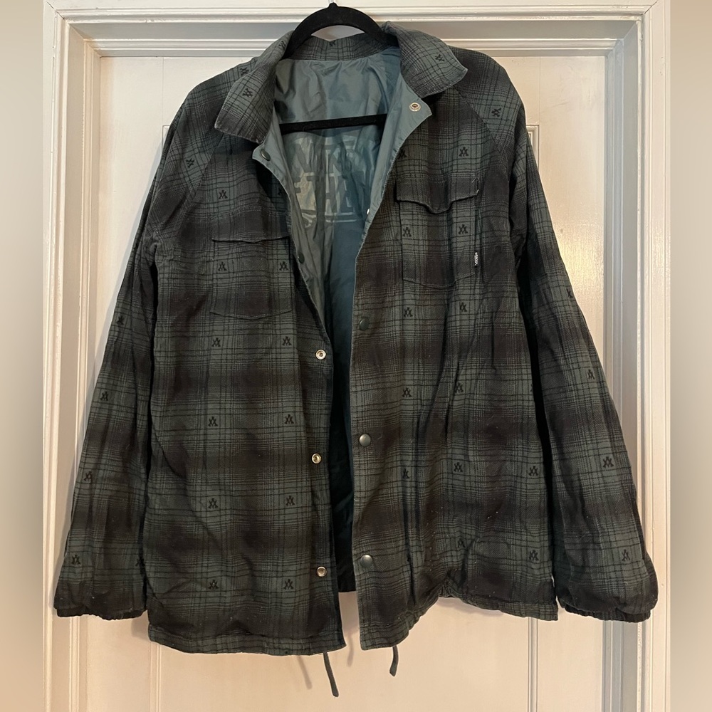Vans x Cathy Van Engel Vintage Reversible Couch Jacket Size XL